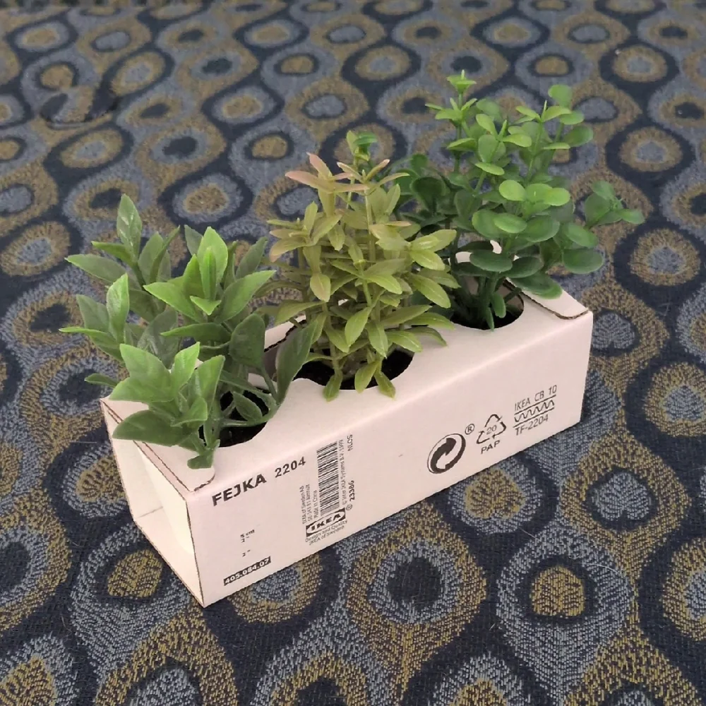 Free With Bundle! IKEA Mini Artificial Plant Set